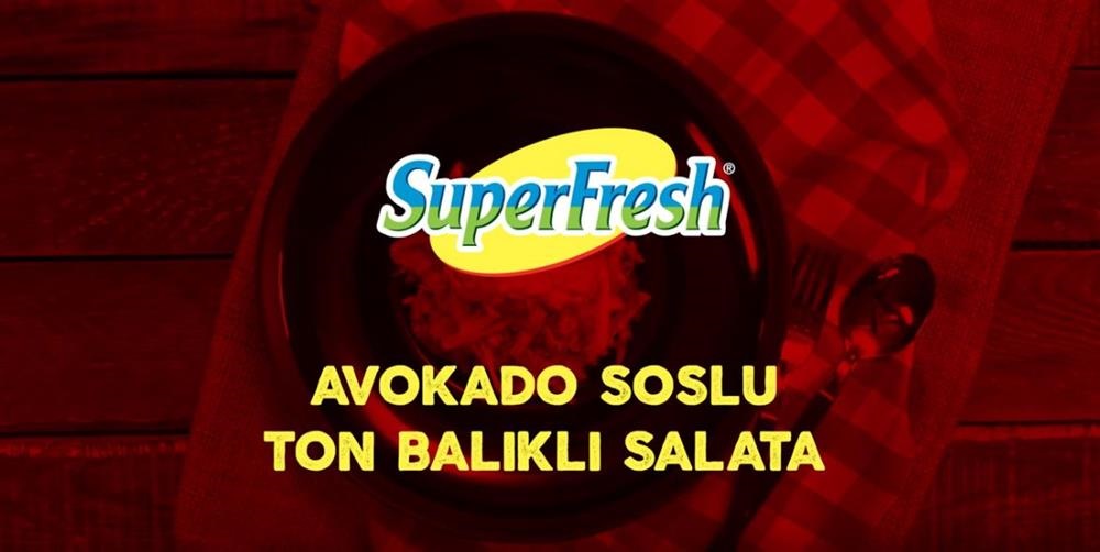 Avokado Soslu Ton Balık Salatası